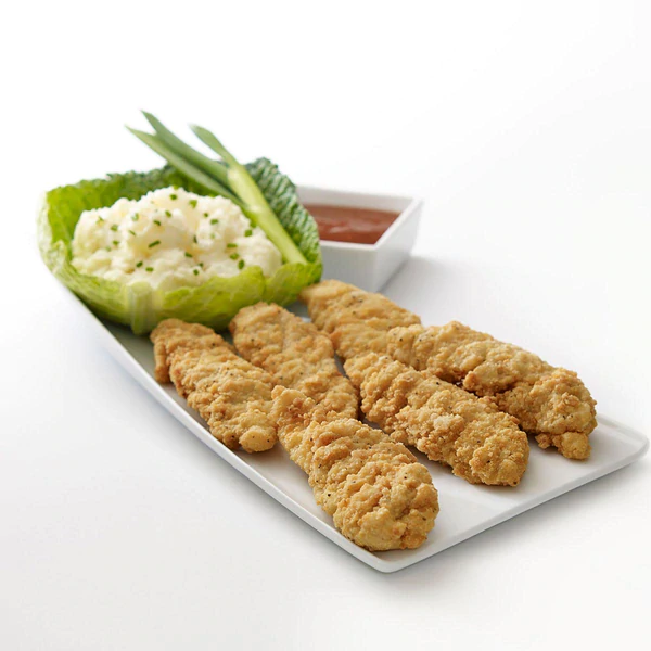 Glacier Treasure Halal Frozen Seasoned Breaded Chicken Breast Tende